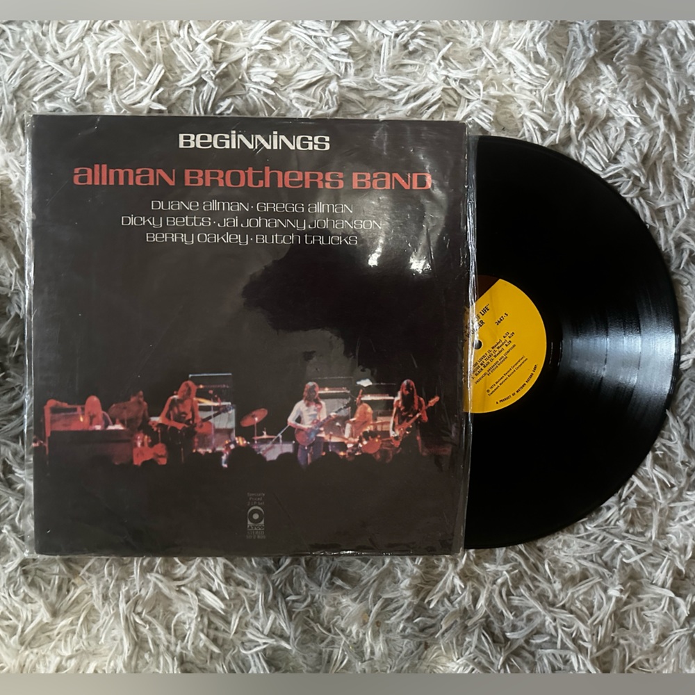 Beginnings Allman Brothers Band Vinyl
